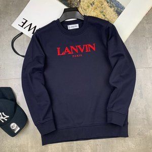 Lanvin Embroidered pullover hoodie